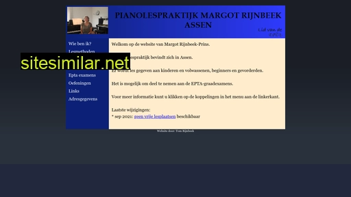 pianolesinassen.nl alternative sites