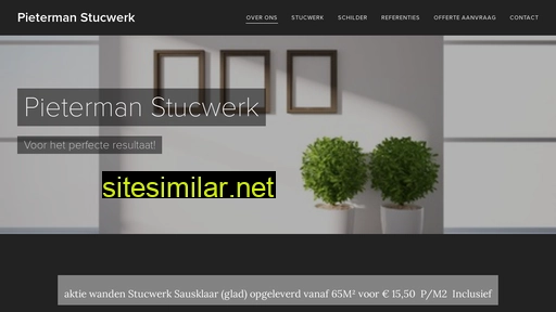 pietermanstucwerk.nl alternative sites