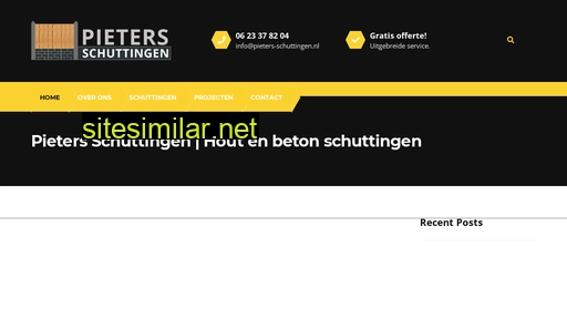 pieters-schuttingen.nl alternative sites