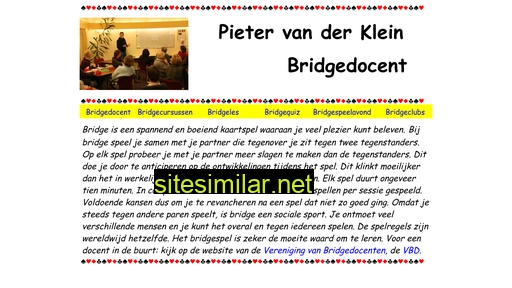 pietervanderklein.nl alternative sites