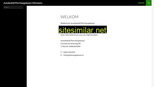 piethoogeboom.nl alternative sites