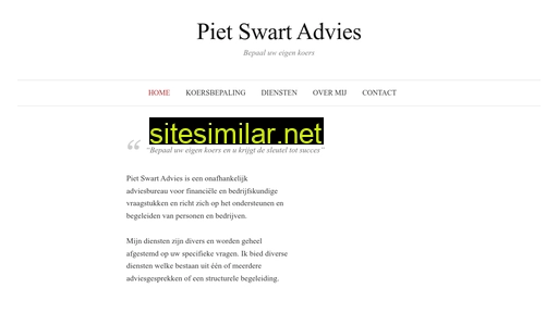 pietswartadvies.nl alternative sites
