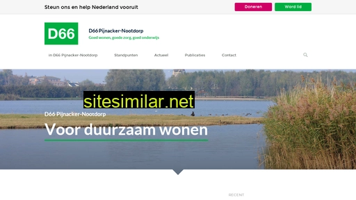 pijnacker-nootdorp.d66.nl alternative sites