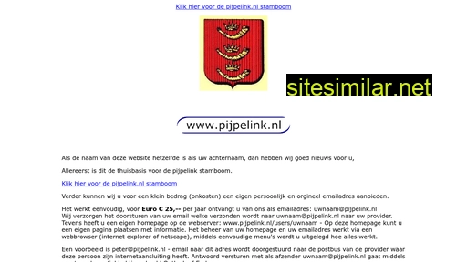 pijpelink.nl alternative sites