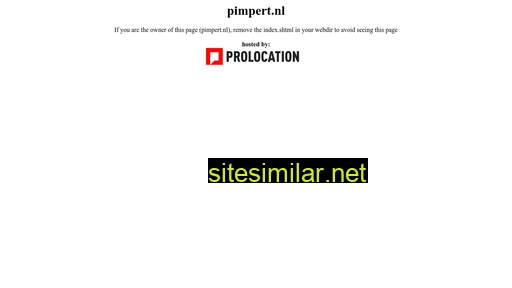 pimpert.nl alternative sites