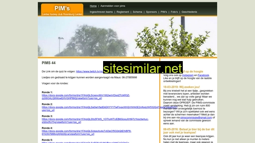 pimsroomburg.nl alternative sites