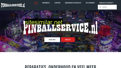 pinballservice.nl alternative sites
