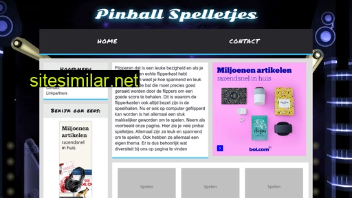 pinballspelletjes.nl alternative sites
