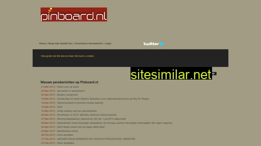 pinboard.nl alternative sites