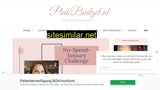 pinkbudget.nl alternative sites