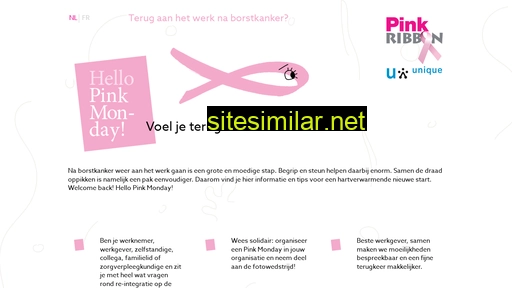 pinkmonday.nl alternative sites