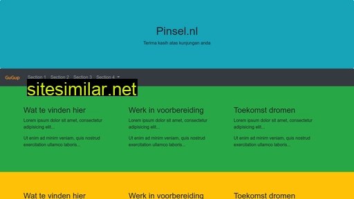 pinsel.nl alternative sites
