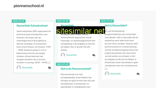 pionnenschool.nl alternative sites