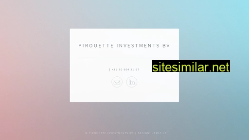 pirouette-investments.nl alternative sites