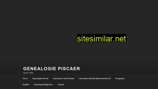 piscaer.nl alternative sites