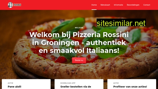 pizzeriarossini.nl alternative sites