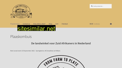 plaaskombuis.nl alternative sites