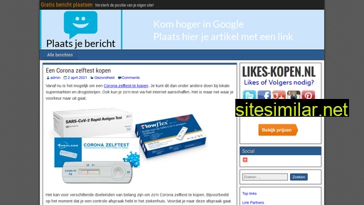 plaatsjebericht.nl alternative sites