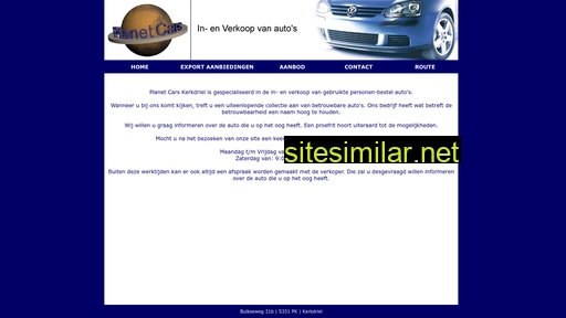 planet-cars.nl alternative sites