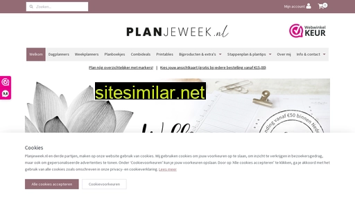 Planjeweek similar sites