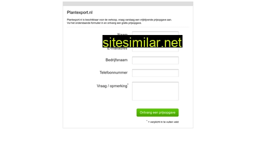 plantexport.nl alternative sites