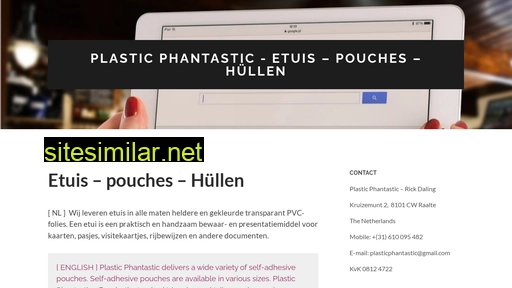 plasticphantastic.nl alternative sites