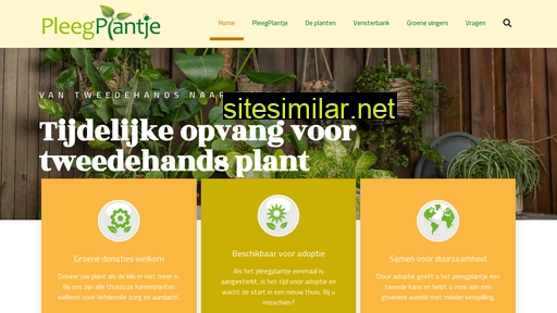 pleegplantje.nl alternative sites