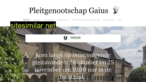 pleitgenootschapgaius.nl alternative sites