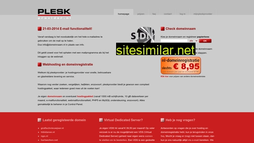 pleskprovider.nl alternative sites