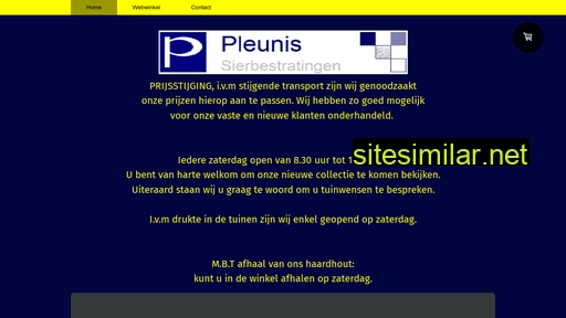pleunissierbestratingen.nl alternative sites