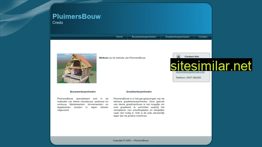 pluimersbouw.nl alternative sites