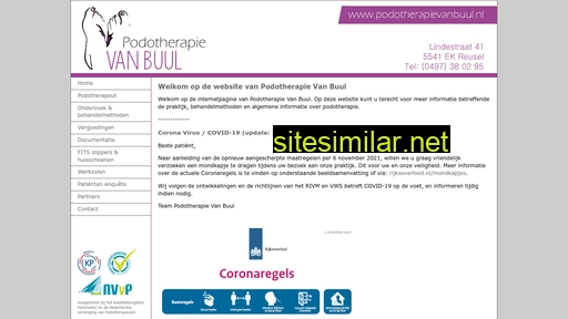 podotherapievanbuul.nl alternative sites