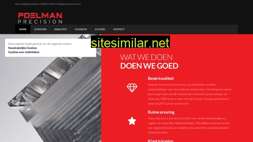 Poelmanprecision similar sites
