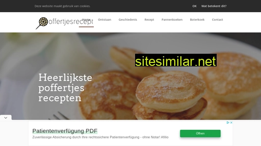 poffertjes-recept.nl alternative sites