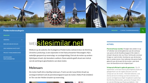poldermolenoudegein.nl alternative sites