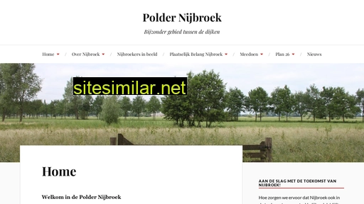 poldernijbroek.nl alternative sites