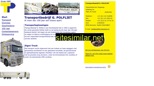 polfliet-transport.nl alternative sites