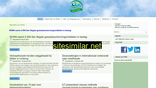 politiedierenenmilieu.nl alternative sites