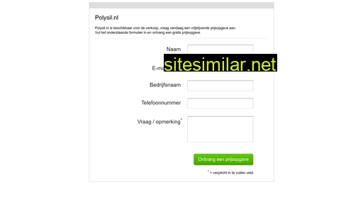 polysil.nl alternative sites