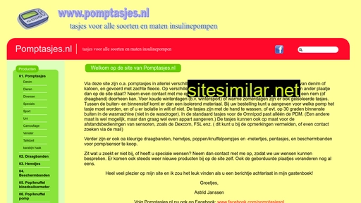 pomptasjes.nl alternative sites