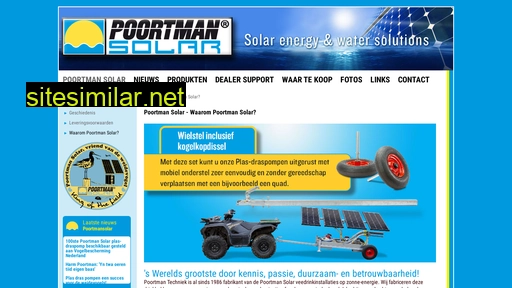 poortmansolar.nl alternative sites