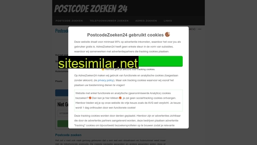 postcodezoeken24.nl alternative sites