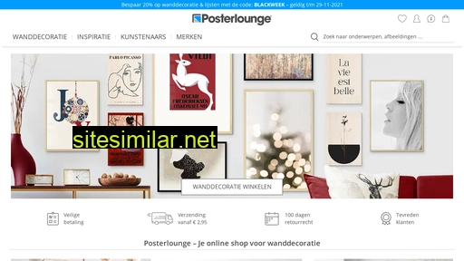 posterlounge.nl alternative sites