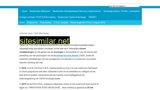 postonsmeeting.nl alternative sites