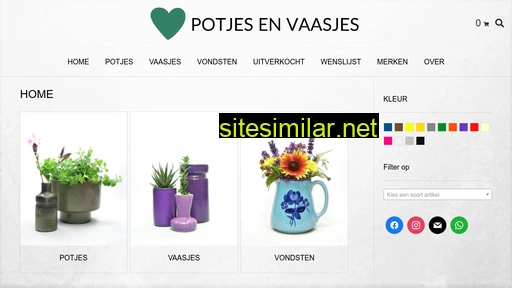 potjesenvaasjes.nl alternative sites