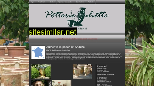 Potterie-juliette similar sites