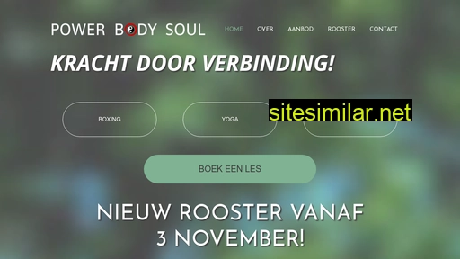 powerbodysoul.nl alternative sites