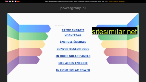 Powergroup similar sites