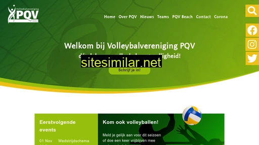 pqv-volleybal.nl alternative sites