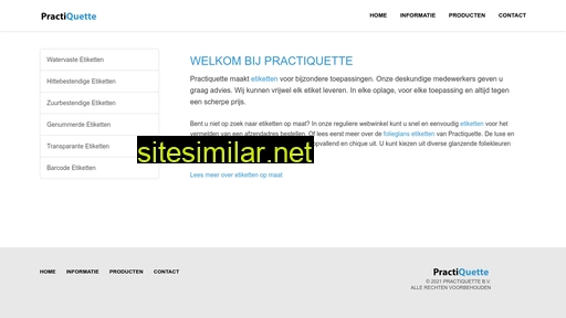 practiquettepro.nl alternative sites